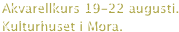 Akvarellkurs 19-22 augusti.Kulturhuset i Mora.